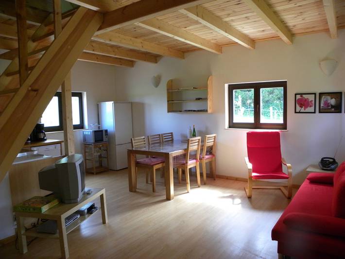 Chalet pour 4 personnes, avec balcon, adapté aux familles en Moselle - 2