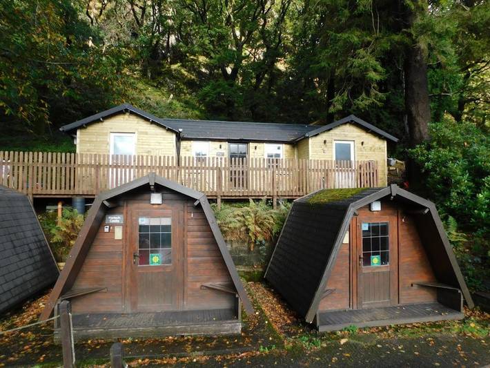 Camping für 2 Personen, mit Garten und Ausblick, mit Haustier im Snowdonia