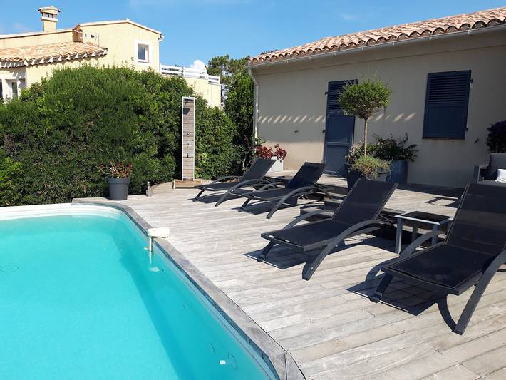 Location de vacances pour 10 personnes, avec jardin ainsi que terrasse et piscine dans Porticcio - 3