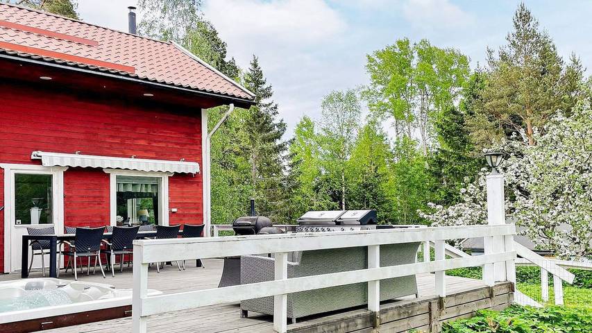 Ferienhaus für 14 Personen, mit Garten und Whirlpool sowie Sauna, mit Haustier in Väddö - 4