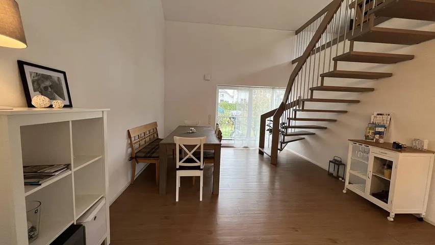 Ferienwohnung für 4 Personen, mit Garten und Balkon