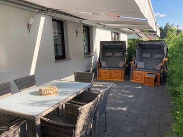 Hütte für 6 Personen, mit Terrasse in Mecklenburgische Seenplatte