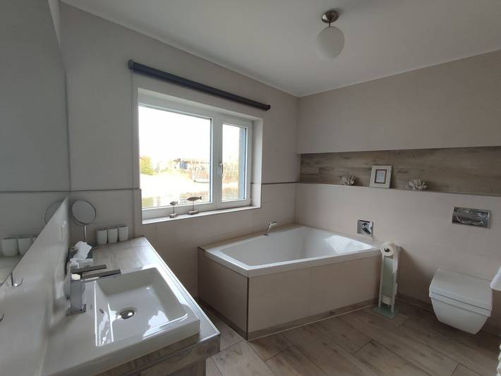 Ferienwohnung für 4 Personen, mit Terrasse und Seeblick sowie Ausblick in der Lausitz - 3
