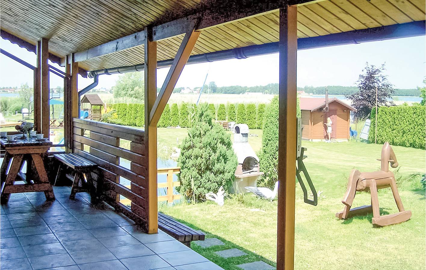 Ferienhaus für 8 Personen mit Terrasse in Puddemsdorf, Mielno