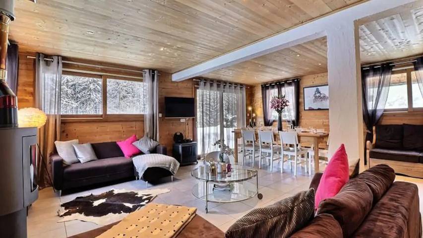 Chalet pour 9 personnes, avec jardin à Montriond - 4
