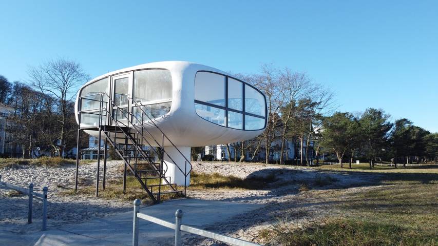 Ferienhaus für 5 Personen, mit Balkon/Terrasse und Sauna in Binz - 3
