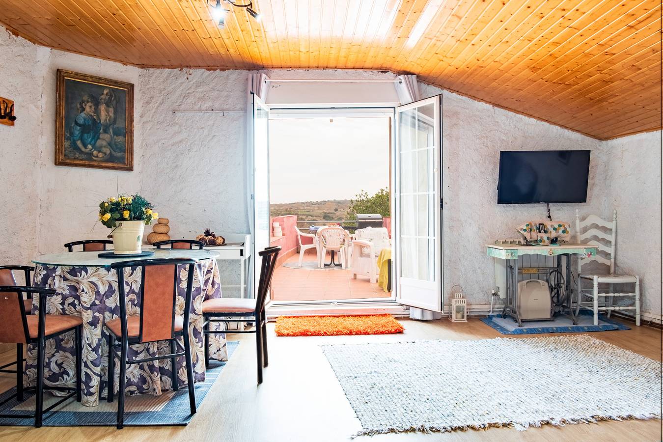 Ganze Wohnung, Ferienwohnung 'La Plazuela De Mari Ii' mit Balkon und Wi-Fi in Pereña de la Ribera, Parque Natural de las Arribes del Duero