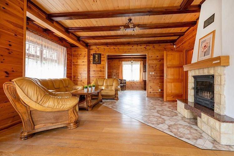Large and comfortable holiday home with a terrace in Bobolin, Powiat Sławieński