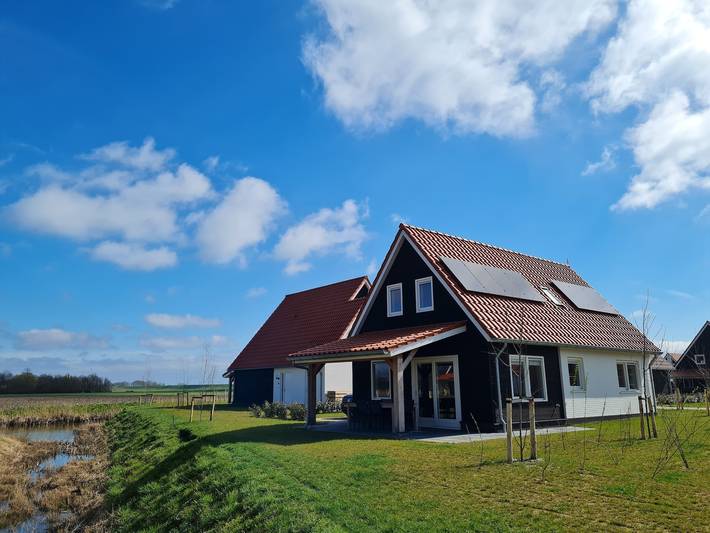 Ferienhaus für 6 Personen, mit Terrasse und Garten, kinderfreundlich