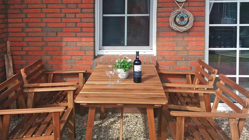Ferienwohnung für 4 Personen, mit Garten