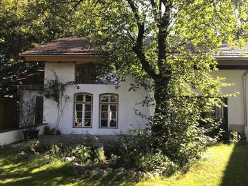 Ferienhaus für 8 Personen, mit Garten in Ohlstadt