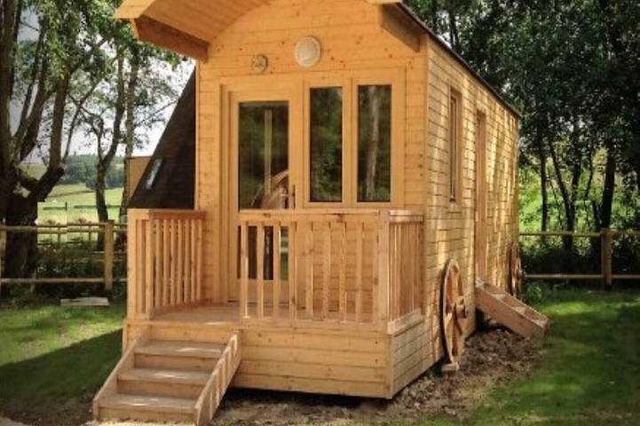 Mobil home pour 2 personnes, avec Jardin et Sauna à Champvert
