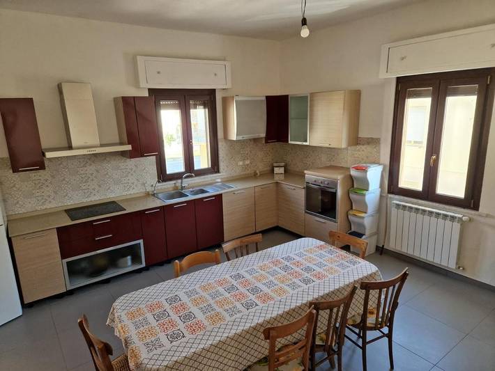Ferienwohnung für 6 Personen, mit Balkon und Terrasse sowie Ausblick