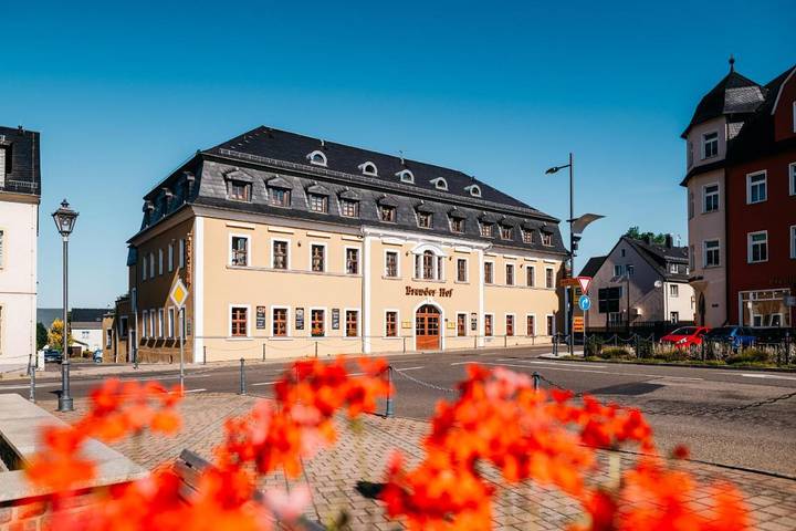Hotel, mit Terrasse und Ausblick in Brand-Erbisdorf - 4