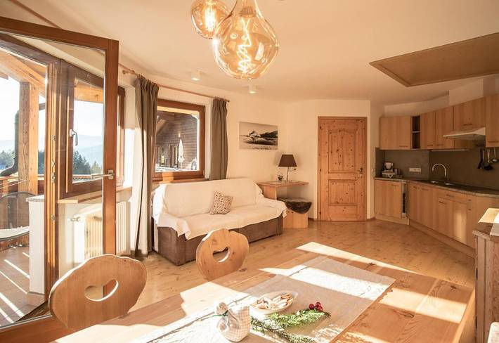 Location de vacances pour 4 personnes, avec Balcon et Terrasse ainsi que Jardin et Piscine à Bressanone - 3