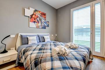 Chalet für 6 Personen, mit Garten und Terrasse am Gardasee