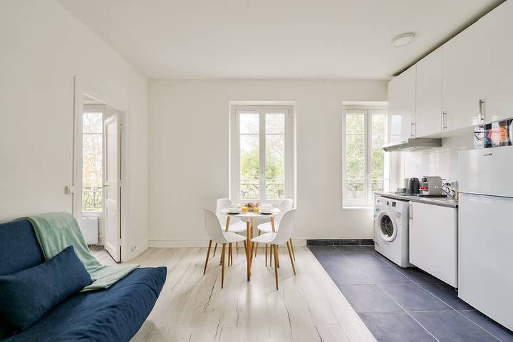 Apartamento entero, Apartamento de vacaciones para 5 personas con jardín in Nanterre, Altos del Sena