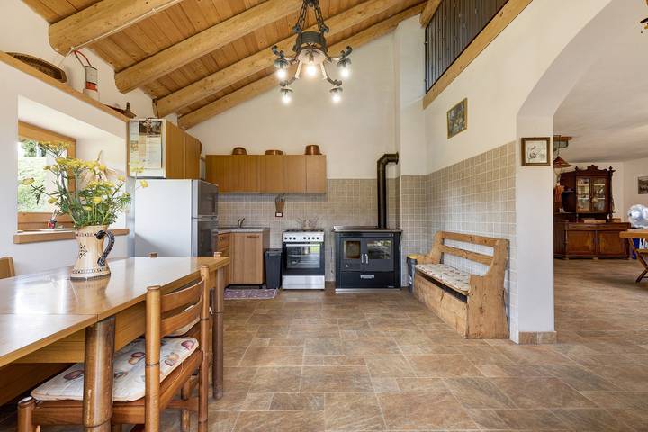 Blockhütte für 6 Personen, mit Garten im Trentino - 2