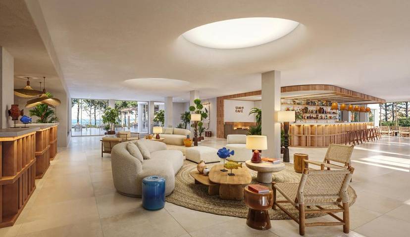 Hotel für 4 Personen, mit Terrasse und Garten sowie Kinderpool und Pool in Font de sa Cala - 3