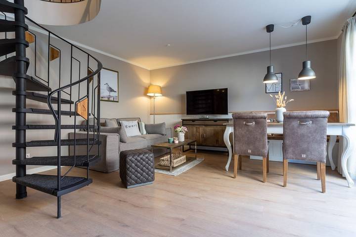 Ferienwohnung für 4 Personen, mit Terrasse und Sauna in St. Peter-Ording