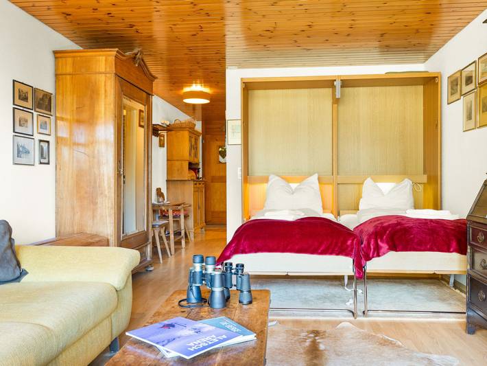 Ferienwohnung für 2 Personen, mit Balkon und Garten sowie Ausblick in der Aletsch Arena - 3