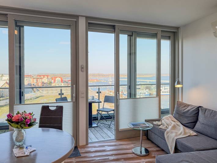 Ferienwohnung für 3 Personen, mit Balkon und Ausblick in Barth - 2