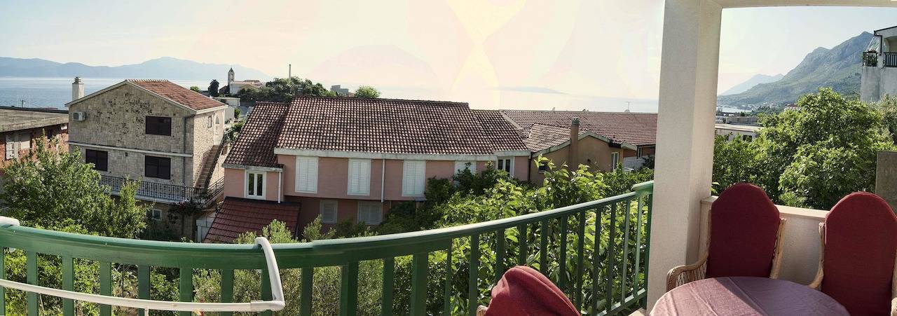 Ganze Wohnung, Studio-Apartment Danica Ii mit Balkon in Gradac, Makarska Riviera