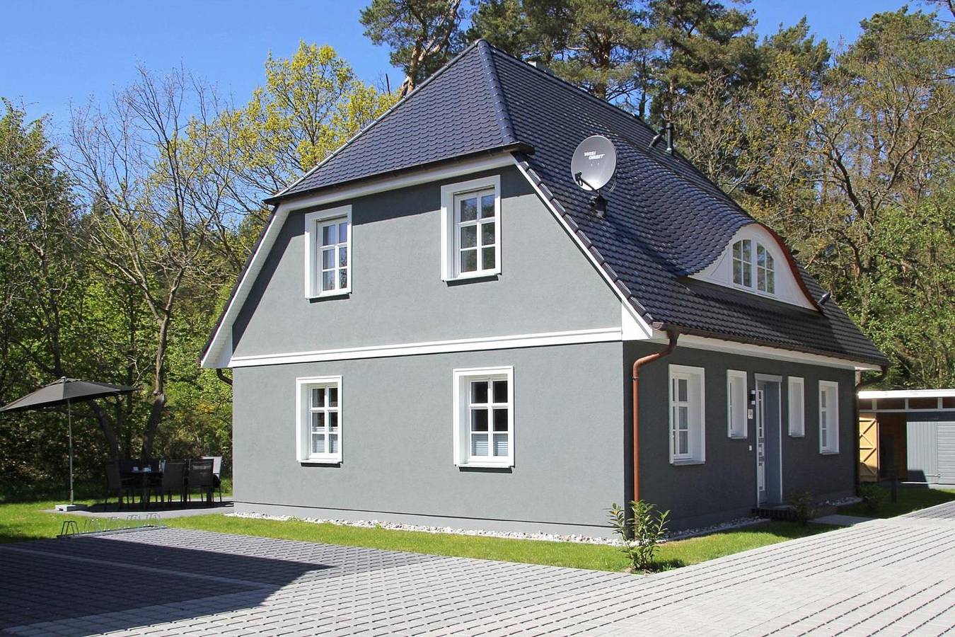 Optimist, gemütliches Ferienhaus in Wald- und Strandnähe in Prerow, Fischland - Darß - Zingst