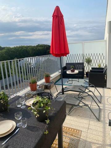 Gîte pour 4 personnes, avec terrasse à Noisiel