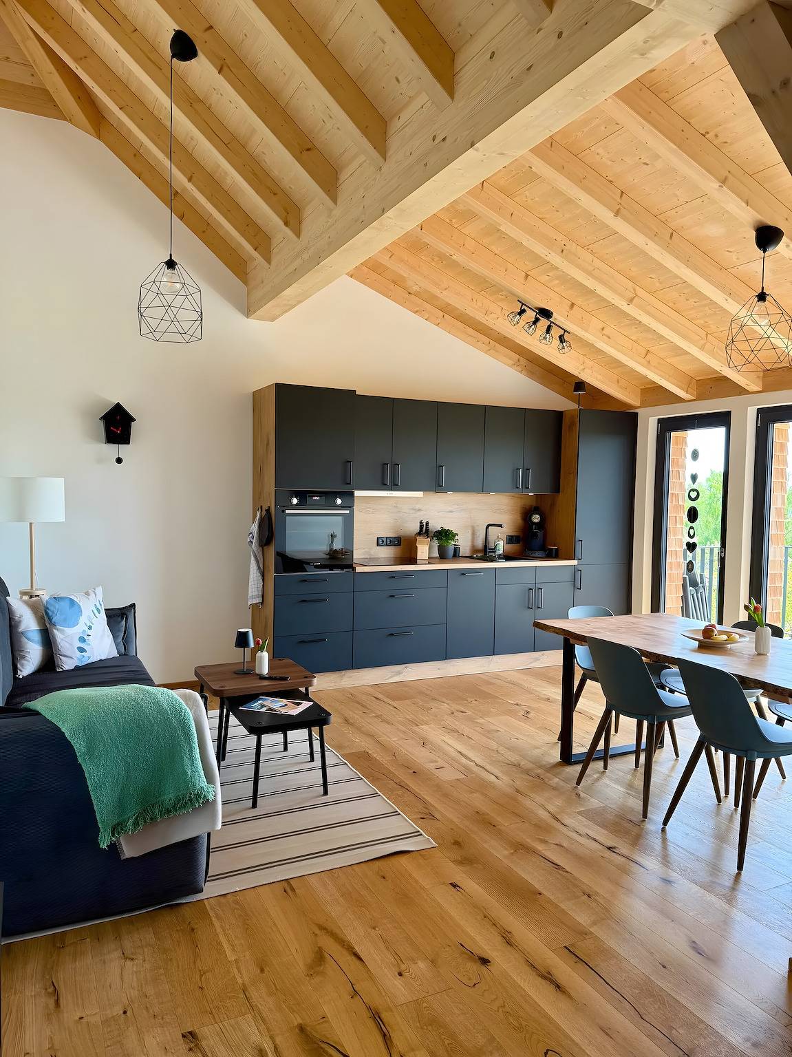 Ganze Wohnung, Ferienwohnung 'Spatzennest' mit Bergblick, Balkon und Wi-Fi in Dachsberg, Südschwarzwald