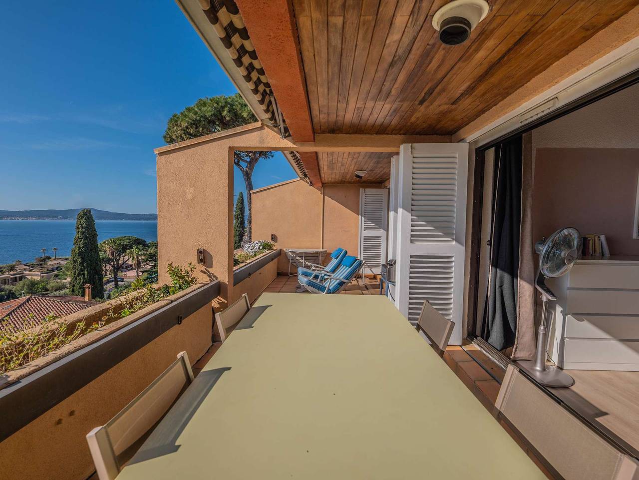 Ganze Ferienwohnung, Wohnung Mit Panoramablick Auf Das Meer in Sainte-Maxime, Mittelmeerküste (Frankreich)