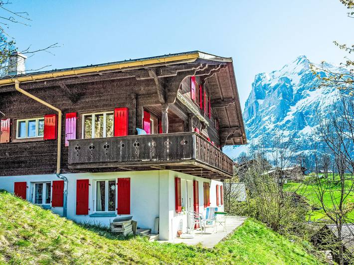 Ferienwohnung für 4 Personen, mit Garten in Grindelwald