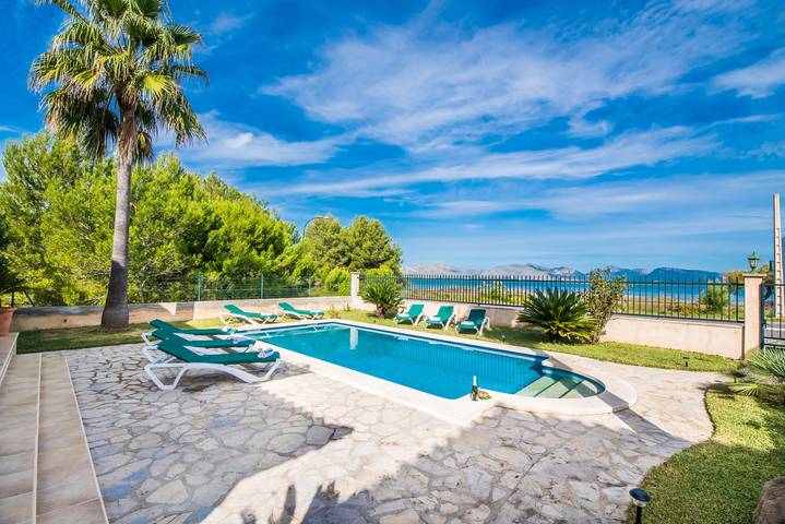 Finca mit Hund für 8 Personen, mit Terrasse und Garten in Alcúdia - 4