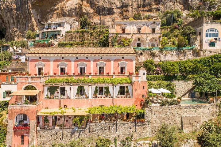 Villa voor 16 personen met tuin in Positano, Sorrento Coast