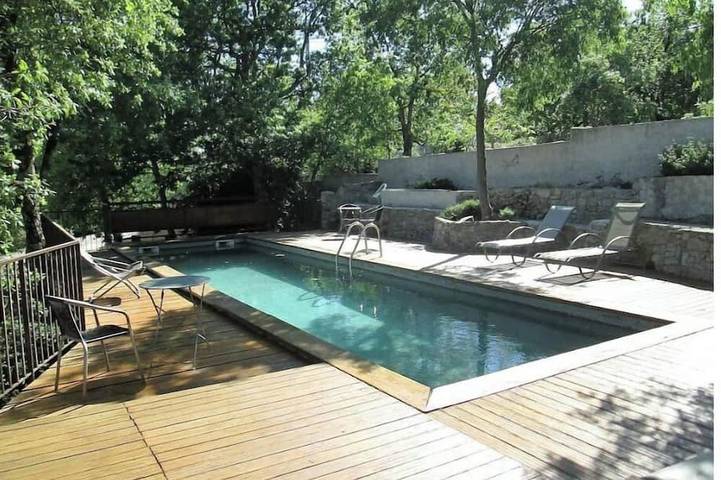 Villa pour 6 personnes, avec Terrasse ainsi que Jardin et Piscine