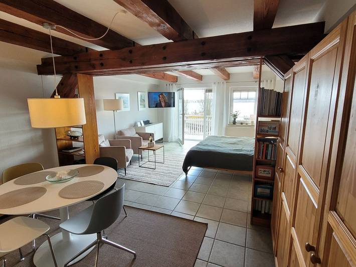 Ferienwohnung für 2 Personen, mit Balkon und Seeblick an der Müritz - 3