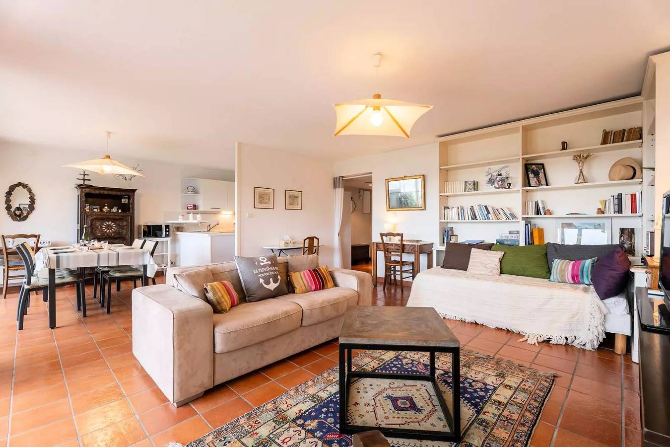 Entire apartment, The Trinity/Mer- 3 rooms-73m2- Port view - Wifi in La Trinité-sur-Mer, Côte des Mégalithes