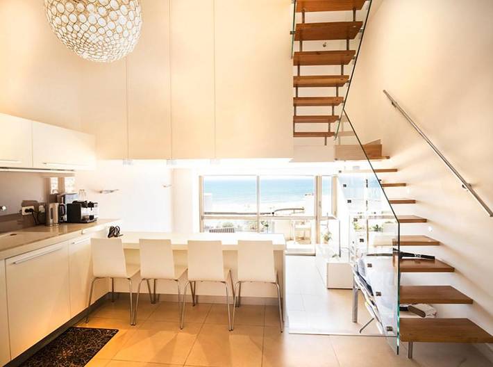 Appartement de vacances pour 2 personnes, avec balcon ainsi que piscine et vue