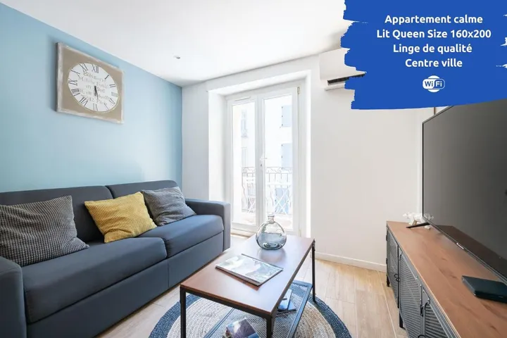 Apartamento de vacaciones para 4 personas, con balcón - 1