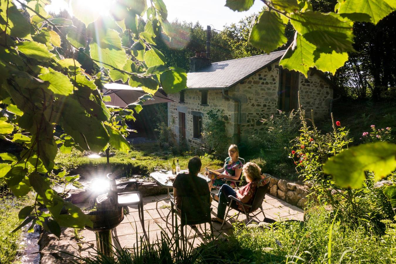 Le Moulin de la Farge in Saint-Moreil, Région d'Aubussargues