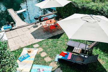 Gîte pour 8 personnes, avec piscine et jardin dans Port Ripaille