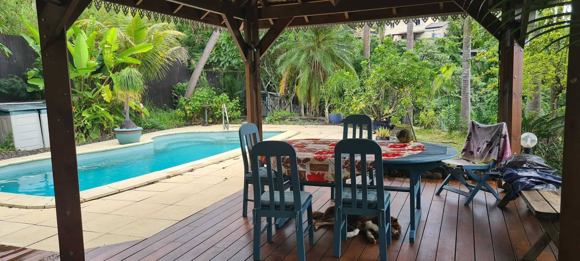 Elegante Villa mit Pool in Saint-Paul, Réunion, Meerblick in Saint-Paul, La Réunion