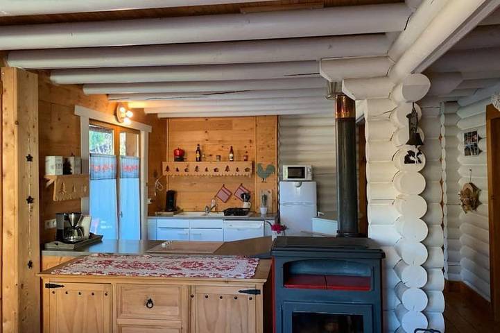 Chalet pour 8 personnes, avec balcon et jardin dans les Vosges