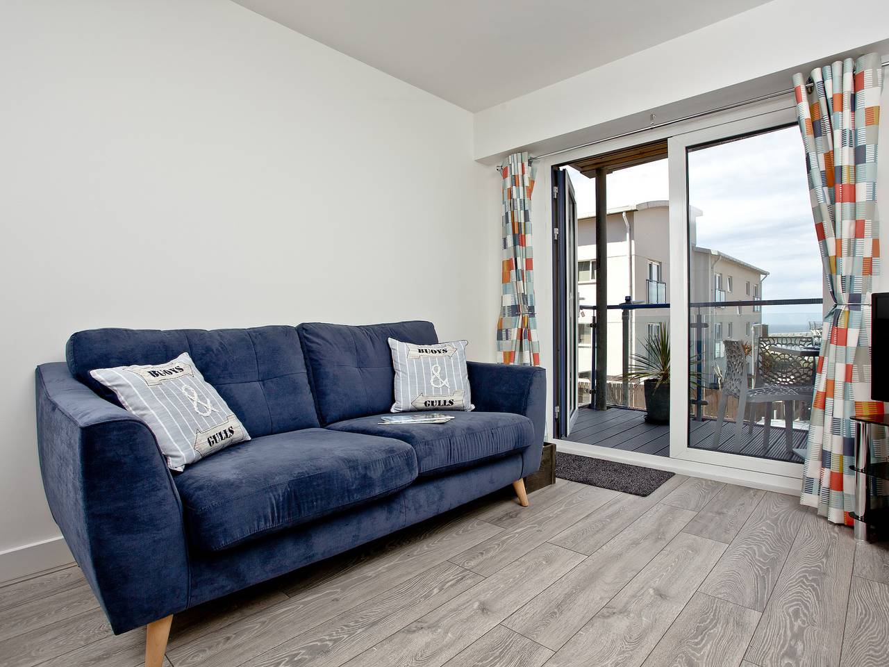 Ganze Wohnung, Ferienwohnung für 4 Personen mit Garten in Newquay, Cornwall