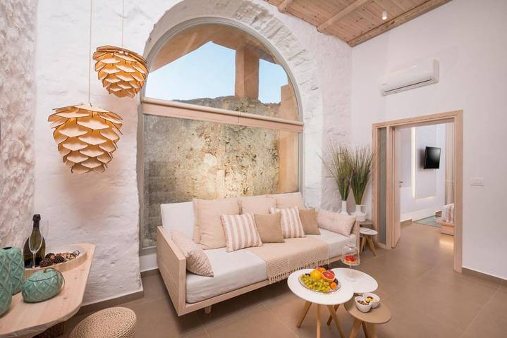 Maison d’hôte pour 4 personnes, avec Balcon et Terrasse ainsi que Jardin et Vue à La Canée - 3