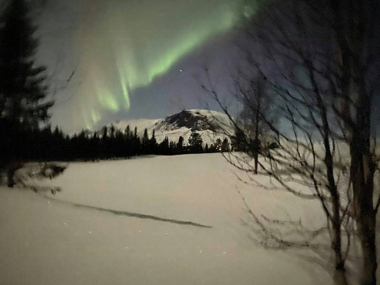 Tradisjonell støl med utsikt mot Skogshorn in Hemsedal 