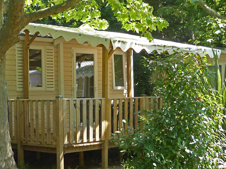 Camping Saint-Pons - Mobilhome 4 personnes - Mobil home Super Vénus - 24m² - 2 chambres - 2 Adultes maxi. + 2 enfants - de 13 ans in Le Lavandou, Parc national de Port-Cros