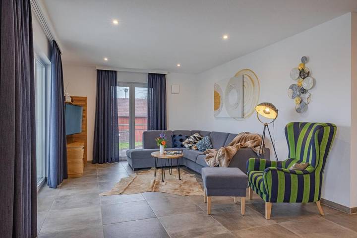 Ferienwohnung für 4 Personen, mit Ausblick und Sauna sowie Garten in Salem - 2