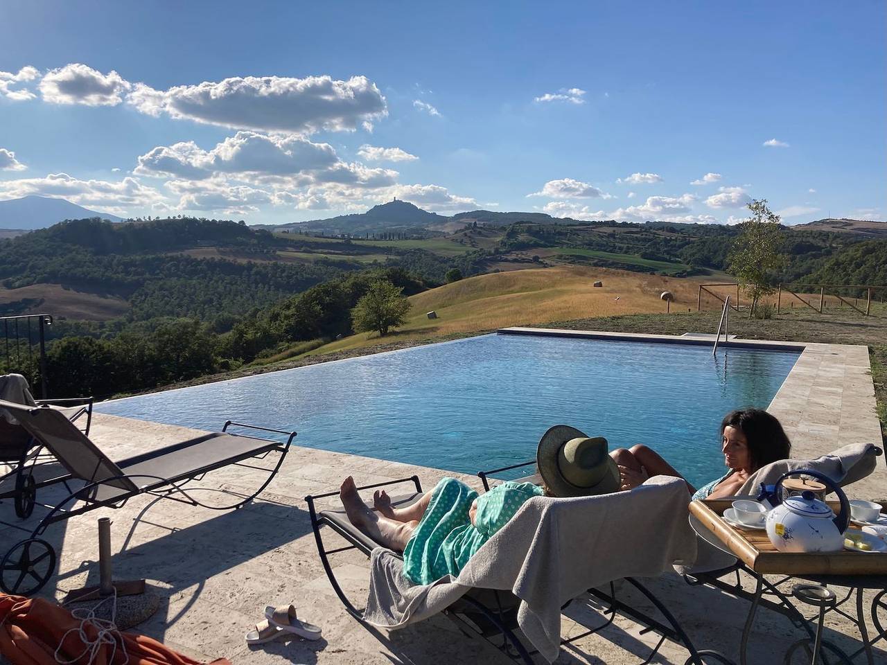 Casa vacanza per 9 persone con piscina in San Casciano dei Bagni, Siena e dintorni