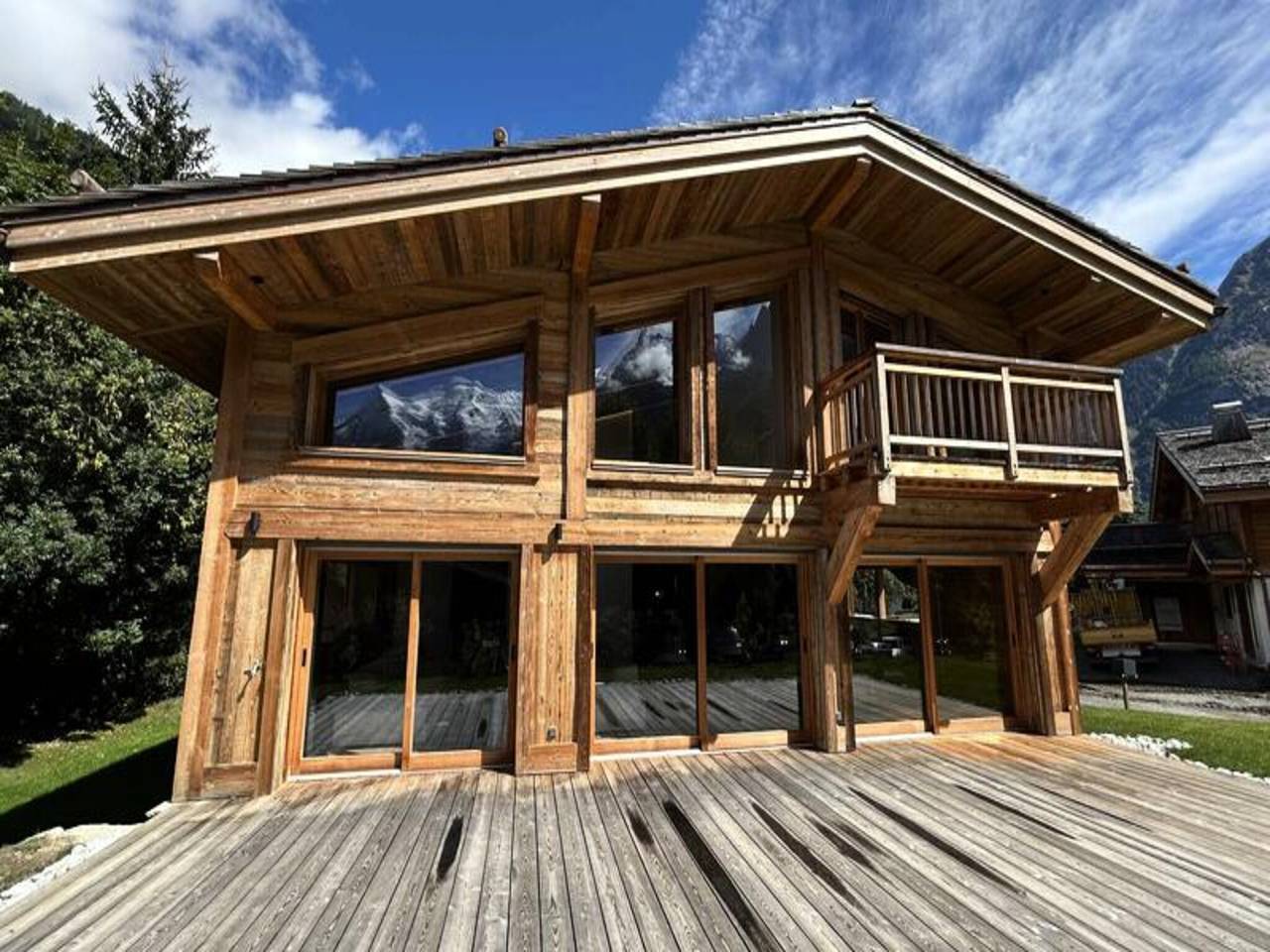 Appartement entier, Chalet à Les Praz avec vue sur le Mont Blanc in Brevent-Flegere, Chamonix-Mont-Blanc